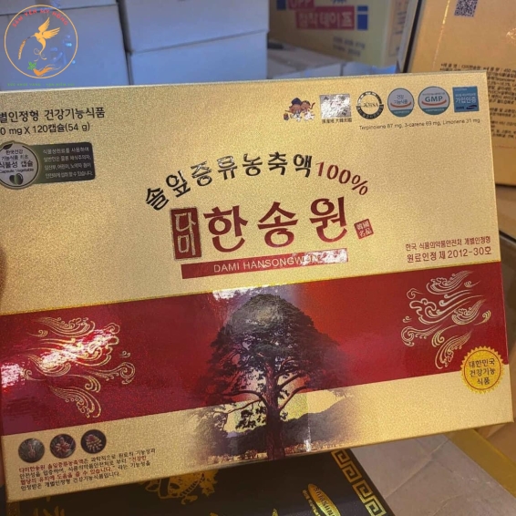 TINH DẦU THÔNG ĐỎ HÀN QUỐC